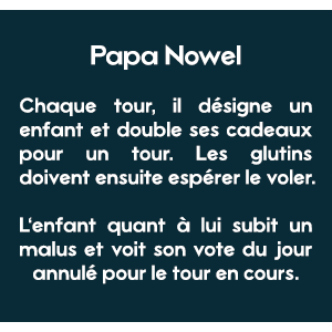 carte Père Nowel arrière